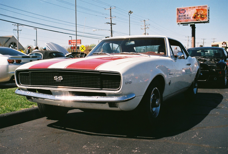 Illustration for article titled Photo of My Car in Old Film (and others!)